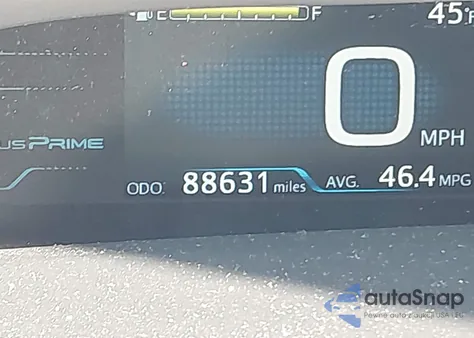 2017 Toyota Prius Prime Advanced z USA, uszkodzony, nr VIN JTDKARFP7H3006936
